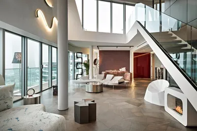Дизайн гостиной со вторым светом в частном доме. | Блондинка в дизайне |  Дзен