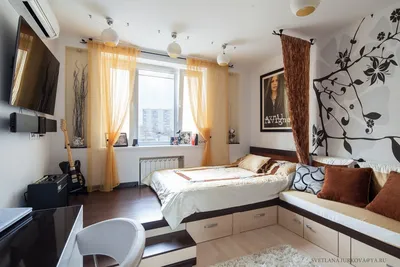 Меблировка гостиной комнаты 16 м2 в Москве, заказать меблировку гостиной  комнаты 16 м2 по индивидуальным размерам, цены