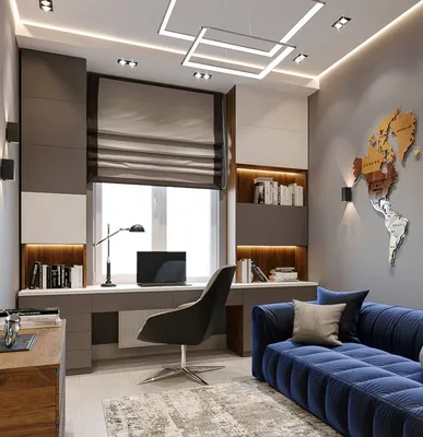 Дизайн комнаты для парня, идеи для интерьера мужской спальни — INMYROOM
