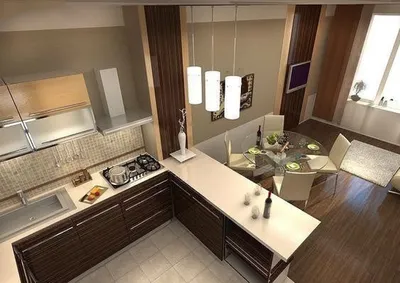 ✪ Дизайн интерьера и ремонт on Instagram: \"Кухня-гостиная 24 кв.м.💫 Автор  проекта: @interiors_dd\"