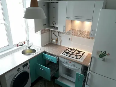 Дизайн кухни с интерьером в спокойных тонах ⋆ Planeta Design