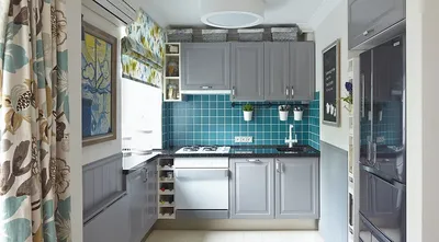 Дизайн кухни 7 кв метров, интерьер маленькой кухни | Houzz Россия