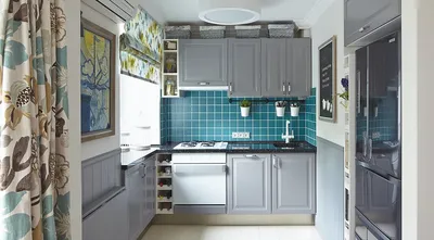 Дизайн кухни 9 кв м в панельном доме: секреты удобного интерьера на примере  реальных кухонь 9 м | Houzz Россия