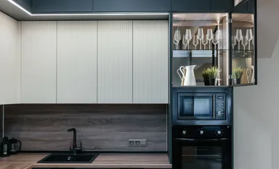 Дизайн кухни 5 кв м — идеи с холодильником и популярные лайфхаки