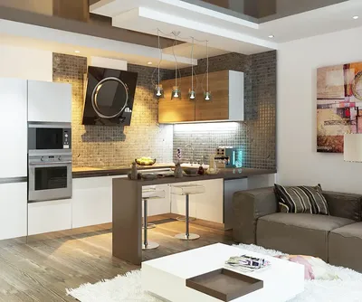Дизайн кухни 18 кв м: как создать стильное и функциональное пространство  [85 фото]