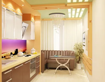 Дизайн кухни с балконом (16 фото), варианты интерьера кухни с балконной  дверью | Houzz Россия