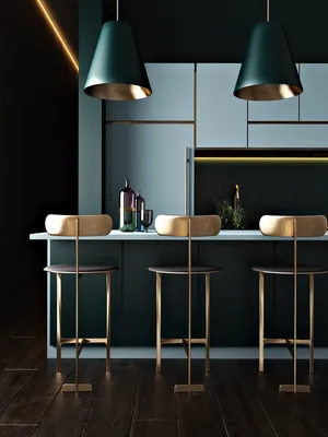 Тренды в дизайне интерьера кухни с использованием черного цвета: как  создать современный и элегантный интерьер