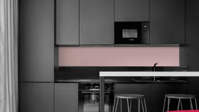 Красивые кухни с черной столешницей – 135 лучших фото дизайна интерьера  кухни | Houzz Россия