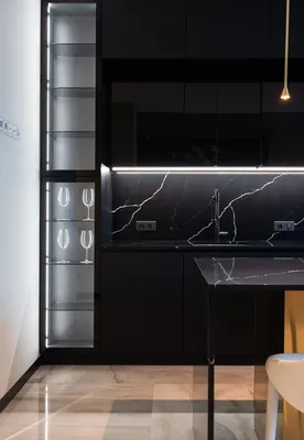 Черная кухня в интерьере: 90 фото лучших современных идей дизайна от SALON