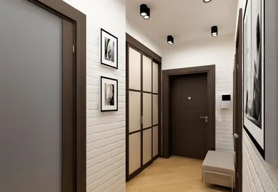 Дизайн квадратного коридора фото фотографии