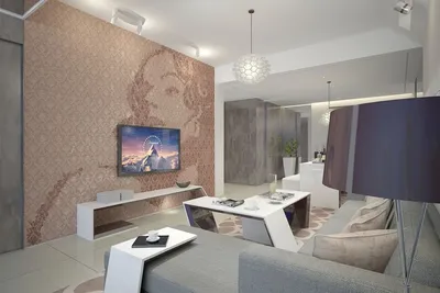 Дизайн квартиры-студии 30 кв.м. - лучшие решения для интерьера на фото от  SALON