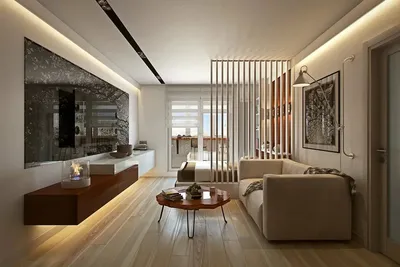 Дизайн однокомнатной квартиры 36 квадратных метров с фото — INMYROOM