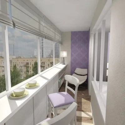 Дизайн балкона Киев ᐉ Цена 2024 на Дизайны балкона