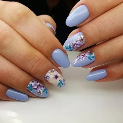 Cool nail art | Ongles motif floral, Jolie nail art, Idee ongles