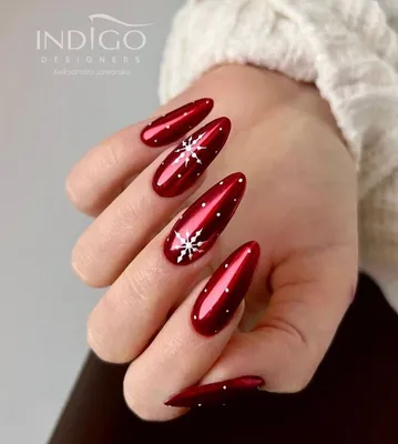 Восхитительный дизайн ногтей зима с камушками разной формы, ... | Маникюр |  Ногти | Фотострана | Пост №2531504433