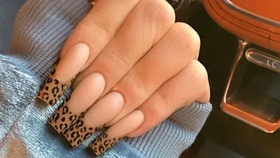НАКЛЕЙ ЛАК Пленки для маникюра леопард
