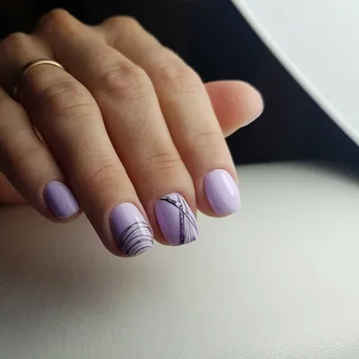 Маникюр 2020: модные идеи дизайна ногтей в технике паутинка (Фото) -  Телеграф