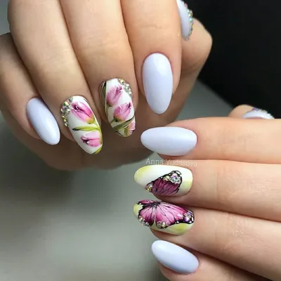 90+ Best tulip nail art design 2018 | Ongle bijoux, Nail art designs,  Ongles fleurs