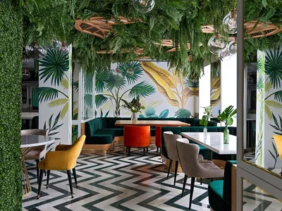 Дизайн интерьеров ресторанов, кафе и баров – фото проектов дизайн-бюро  «Новое Место»