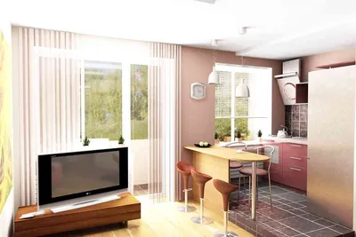 Дизайн-проект двухкомнатной квартиры хрущевки 44 кв. м. | Дизайн, Интерьер,  Небольшие комнаты