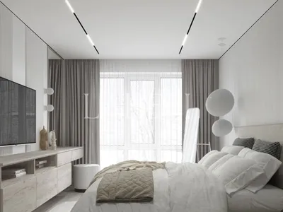 Дизайн потолка в спальне фото фотографии