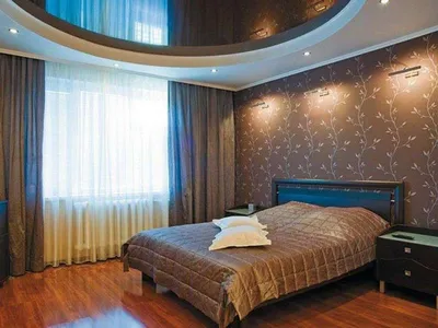 Натяжные потолки для спальни, цены в Москве, фото, отзывы
