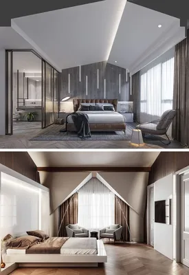 Цвет потолка в спальне: советы дизайнера, какой потолок лучше сделать, фото  лучших идей и вариантов отделки