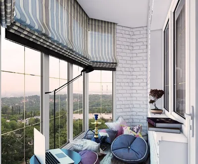 Выбираем красивые шторы для балкона | Дизайн интерьера | Дзен