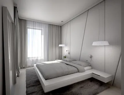 Спальня в квартире: реальные фото примеров зонирования и оформления  современного интерьера
