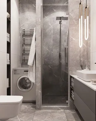 Маленькие ванные комнаты 2-4 м2 дизайн интерьера с фото - готовые проекты  от профессионалов Сантехника-Онлайн