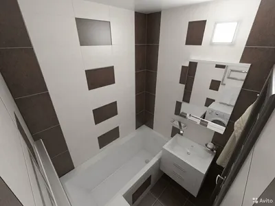 Дизайн маленькой ванной комнаты без туалета: 52 идеи интерьера, как  обустроить небольшую ванную | ivd.ru