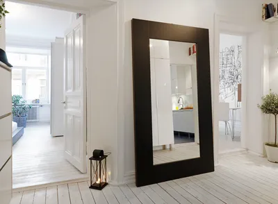 Дизайн зеркала в прихожей: фото своими руками, в классическом стиле, шкафа  купе, большое, в квартире, узкой