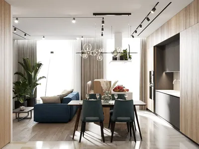 Дизайн-проект однокомнатной квартиры 40 м. кв. Выполненная отделка 🏠 |  СтройДизайн