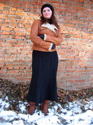 OHRYIYIE, вязаная длинная юбка макси в полоску для женщин, Осень-зима 2023,  винтажные плотные теплые юбки, трапециевидная юбка с высокой талией и  кисточкой | AliExpress