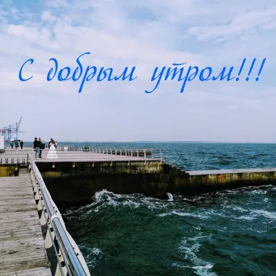 Доброе морское утро))))