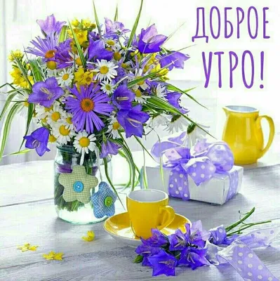 📎26▫☀Раннее утро, солнышко встало.Доброе утро, тебе прошептало. | Доброе  утро, Цветочные картины, Открытки