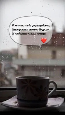 ШмотДоПятисот/Одежда - Доброе утро🌧️🌧️🌧️☔☔☔ Дождливое утро ☕☕☕ пусть оно  начнётся с хорошей новости и бодрого настроения, с тёплой улыбки и вкусного  завтрака, с великой цели и абсолютной уверенности в своём успехе. Удачи