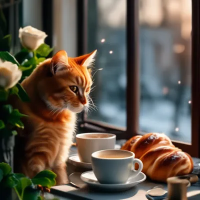 Ваш утренний кофе и мои пожелания доброго утра...