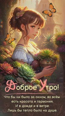 Открытка доброе утро с клубникой, молоком и печеньем