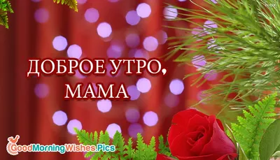 Картинки \"Доброе утро!\" для мамы бесплатно (176 шт.)