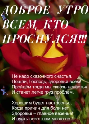 💖❄💖Доброго Утра всем, кто проснулся, Всем, кто родным своим улыбнулся,  Всем, кто готов заниматься.. | ВКонтакте