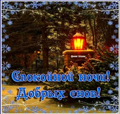 Доброй ночи!