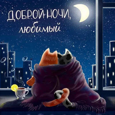 Картинки Спокойной ночи любимому🌙 - скачать (74 шт.)