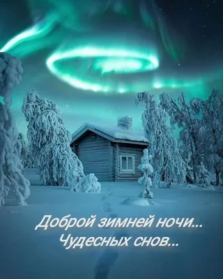 🌙Доброй зимней ночи, друзья! 🛏Пусть спится сладко и пусть приснится  чудесный сон. 💥Во сне решается много сложных проблем! Так что… | Instagram