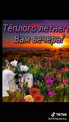 Летние картинки \"Доброго вечера!\" (228 шт.)