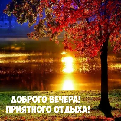 Добрый вечер! | Красивые открытки и поздравления с праздниками | ВКонтакте