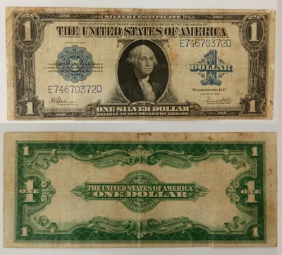 ᐉ Банкнота 1 доллар США 1935 г.