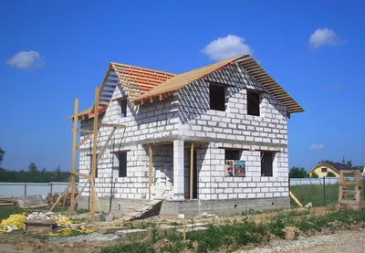 Дачный домик из газоблока 🏠 Преимущества дом-дачи из газосиликатных блоков