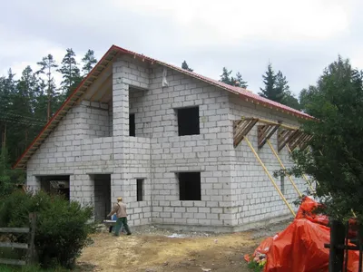 Дома из блоков | строительство дома из газосиликатных блоков