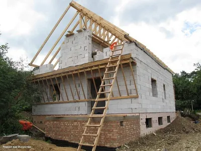 Проект одноэтажного дома с подвалом и террасой 02-33 🏠 | СтройДизайн